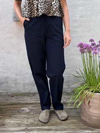 Selected Femme SlfBlair HW Pant Dark Sapphire